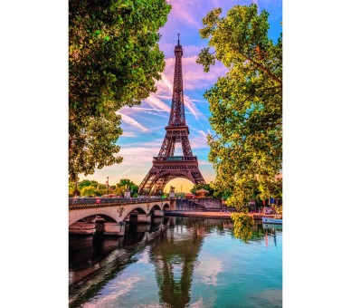 Puzzle Along the Seine High Quality 500pzs