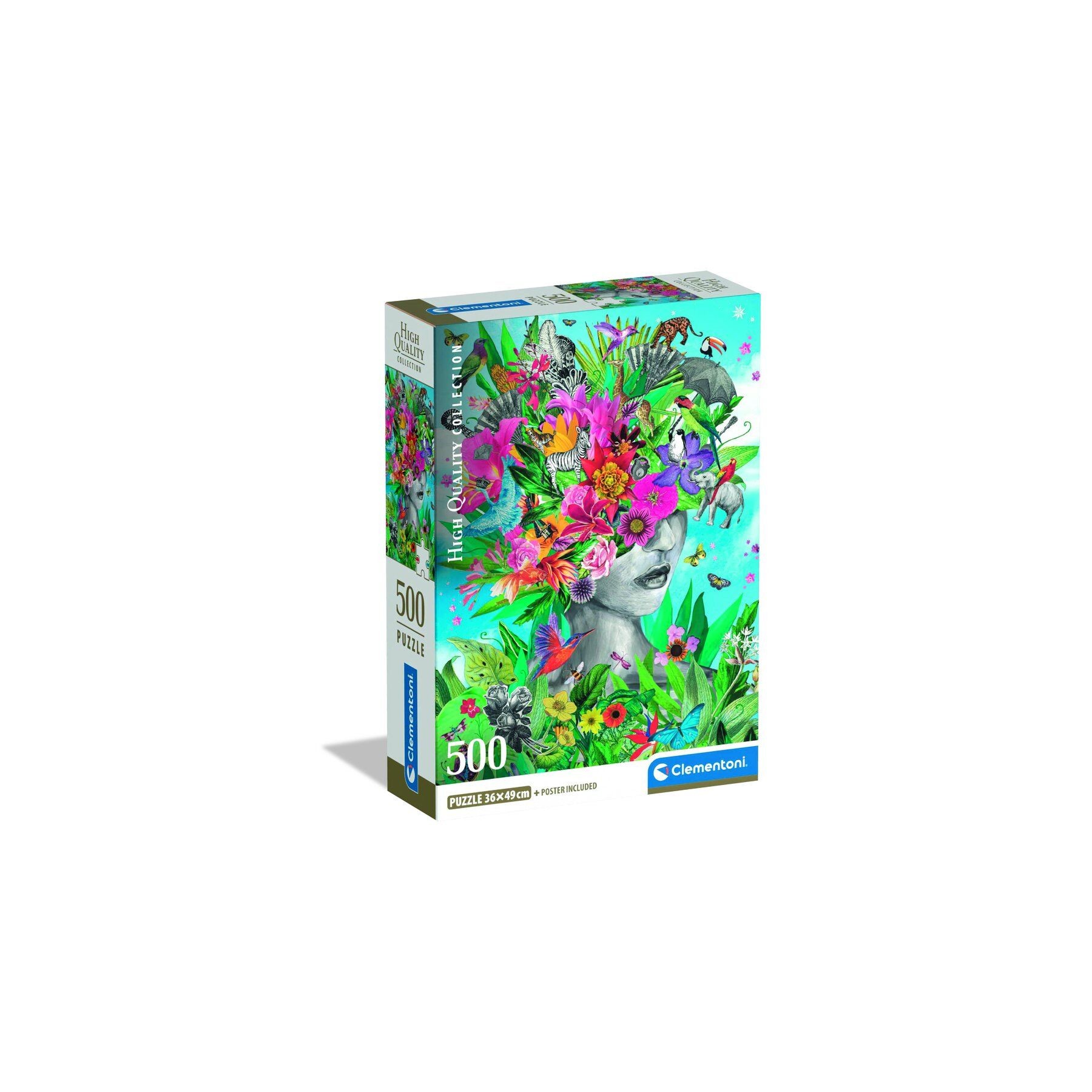 Puzzle Head in the Jungle High Quality 500pzs