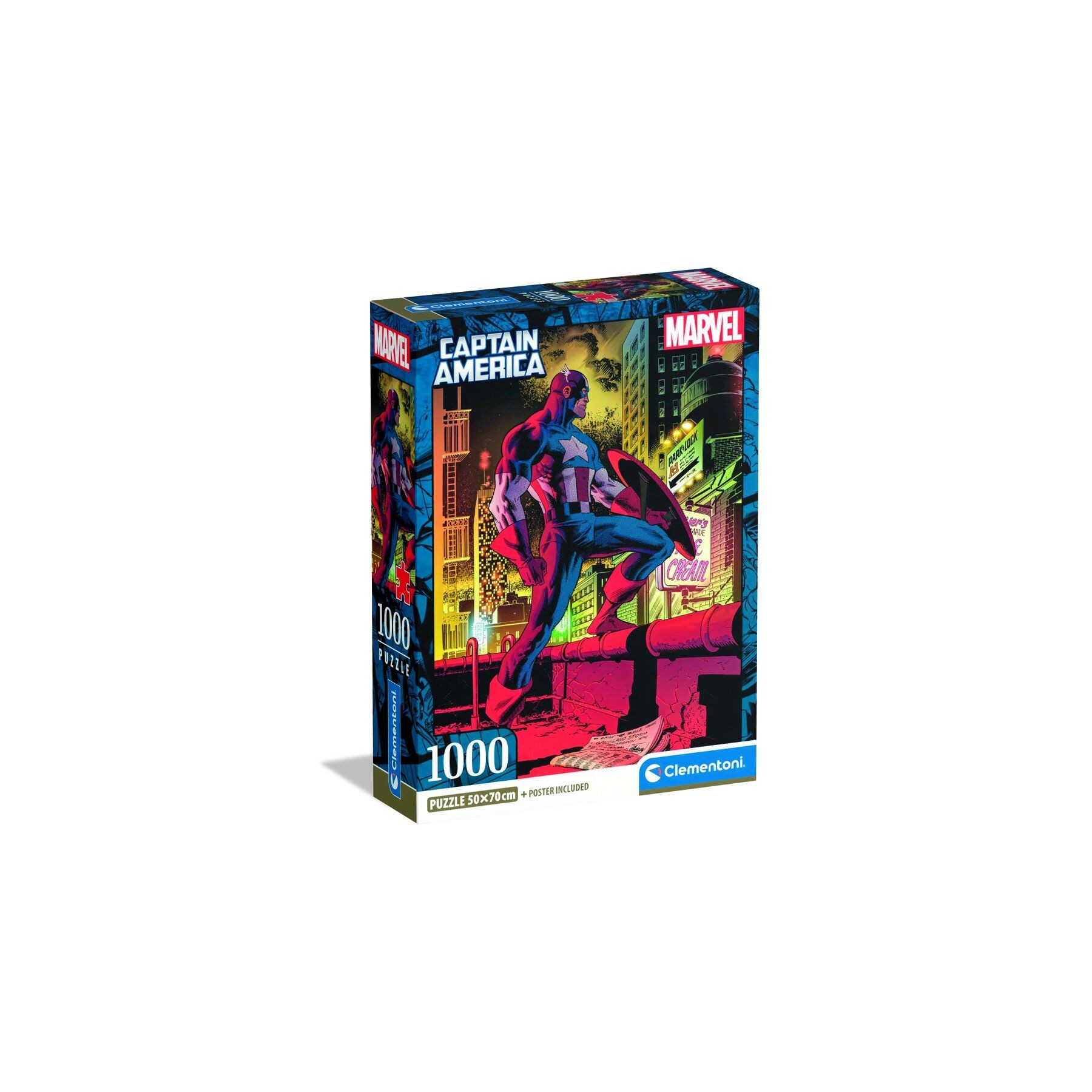 Puzzle Capitan America Marvel 1000pzs