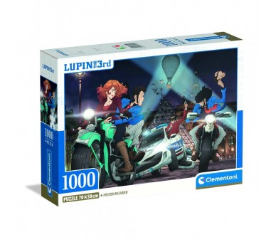 Puzzle Lupin III 1000pzs