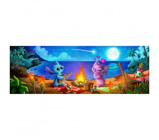 Puzzle Panorama Stitch Disney 1000pzs