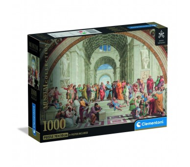 Puzzle School of Athens Raffaello Museum 1000pzs