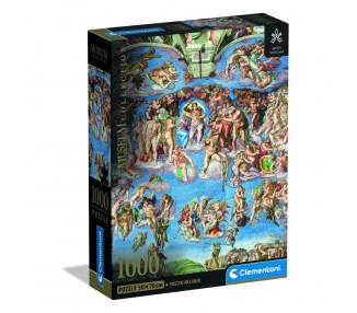 Puzzle Universal Judgement Michelangelo Museum 1000pzs