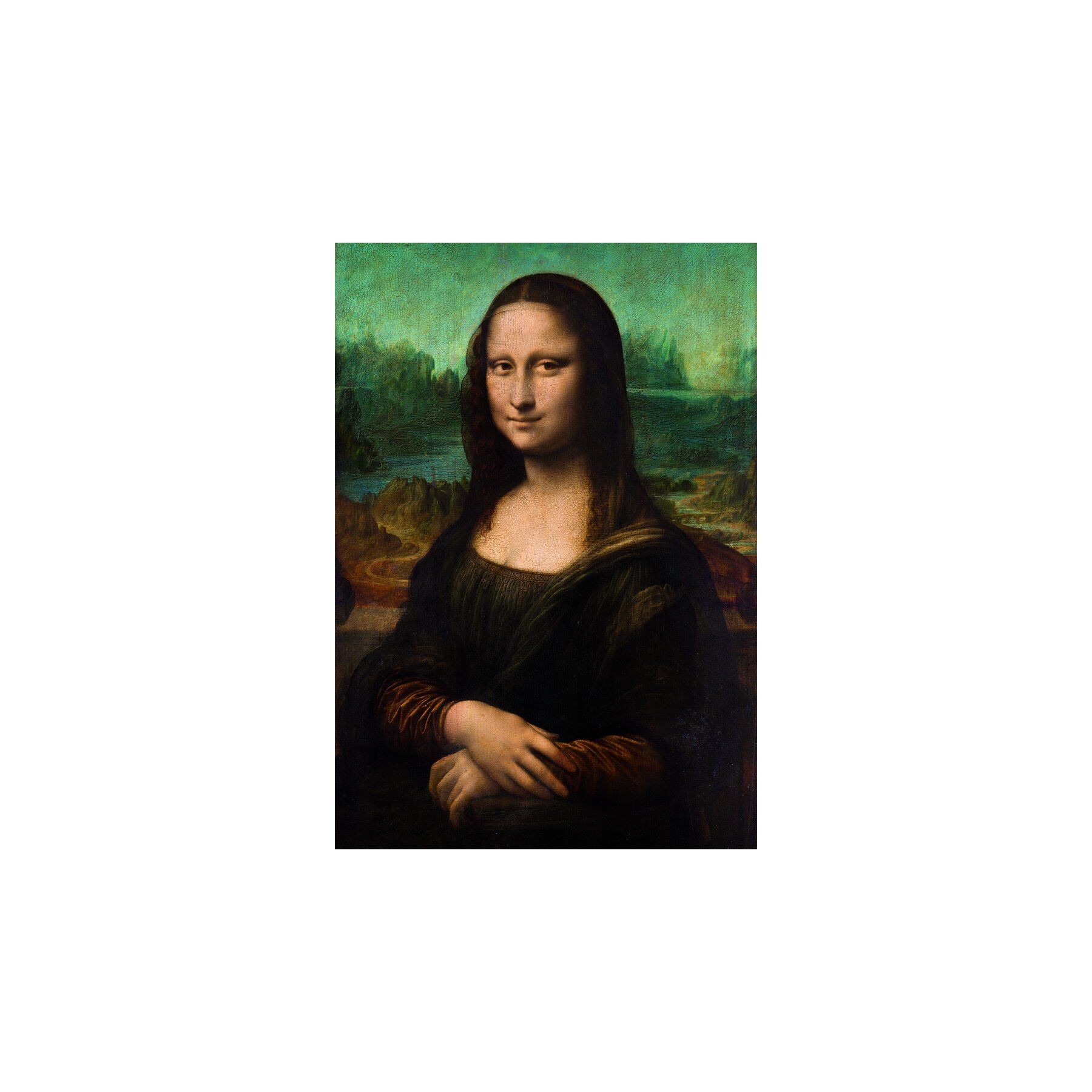 Puzzle Mona Lisa Leonardo Museum 1000pzs