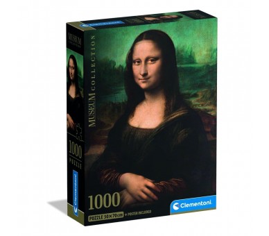 Puzzle Mona Lisa Leonardo Museum 1000pzs
