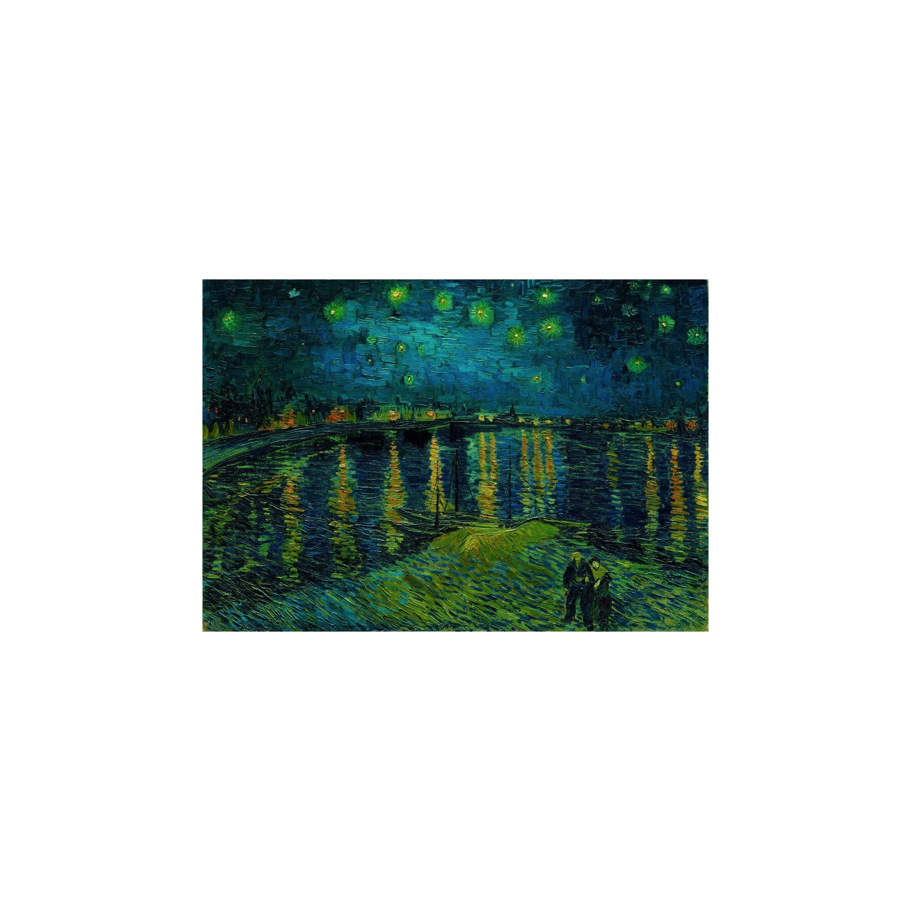 Puzzle Starry Night Over the Rhone Van Gogh Museum 1000pzs