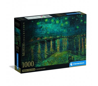 Puzzle Starry Night Over the Rhone Van Gogh Museum 1000pzs