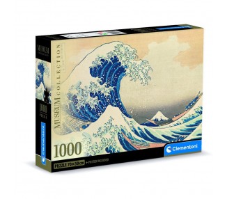 Puzzle The Great Wave Kokusai Museum 1000pzs