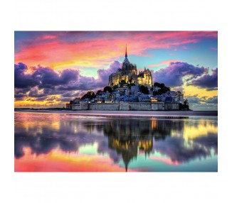 Puzzle Le Magnifique Mont Saint-Michel High Quality 1000pzs