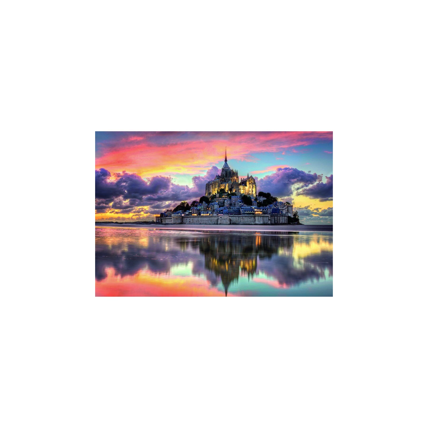 Puzzle Le Magnifique Mont Saint-Michel High Quality 1000pzs