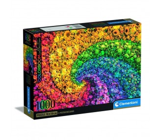 Puzzle Whirl Color Boom 1000pzs