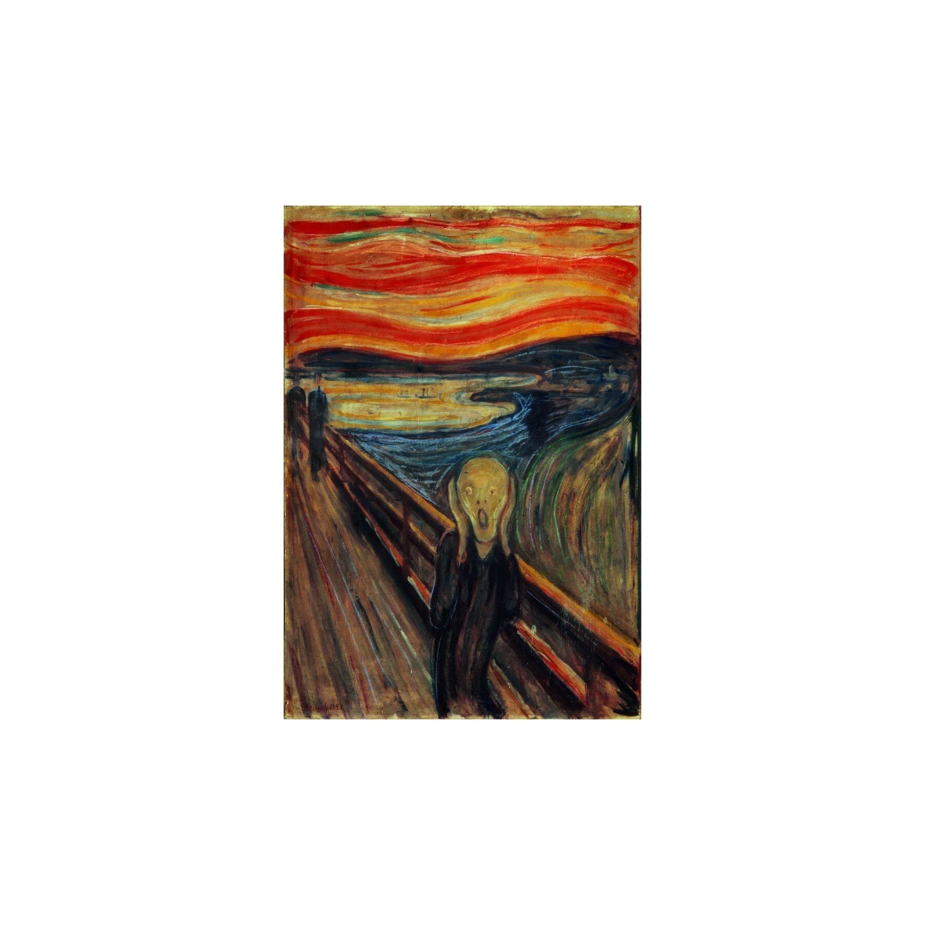 Puzzle The Scream Munch Museum 1000pzs