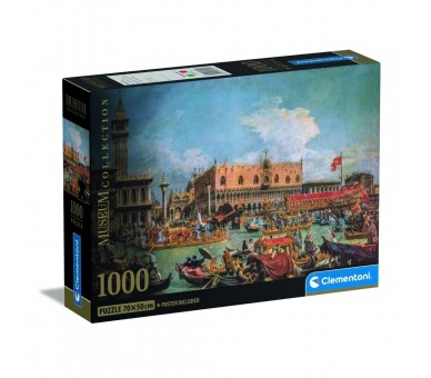 Puzzle The Return of the Bucentaur at the Molo on Ascension Day Canaletto Museum 1000pzs