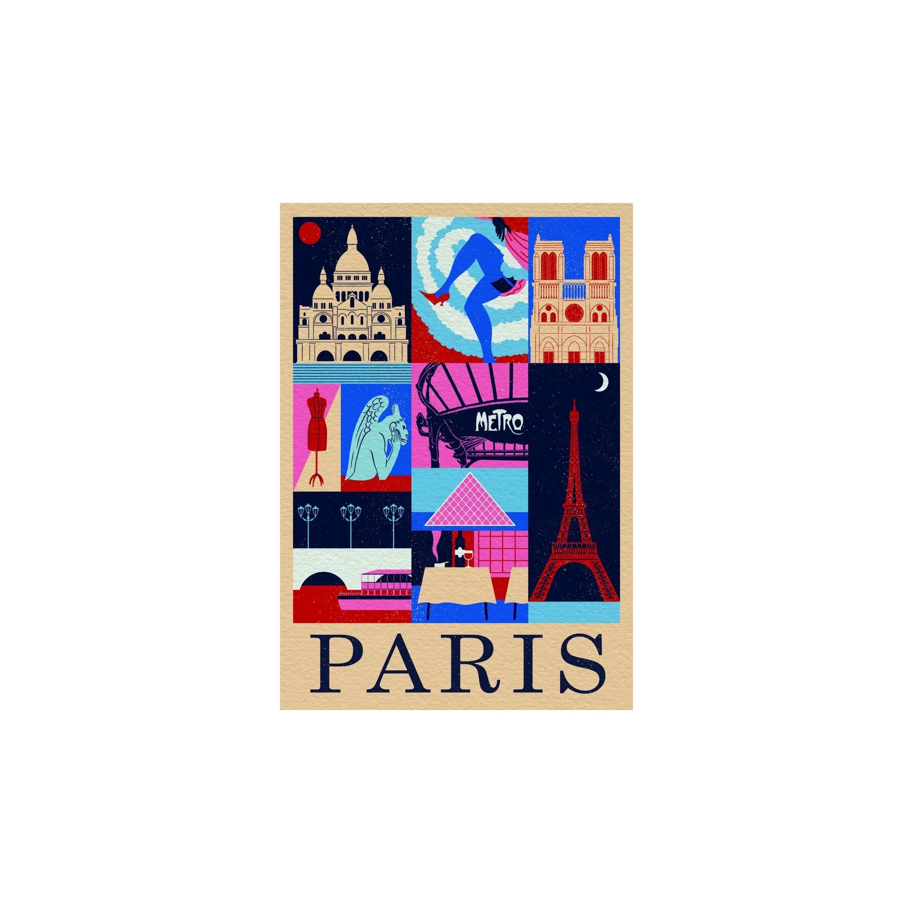 Puzzle Paris Style in the City 1000pzs