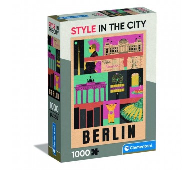Puzzle Berlin Style in the City 1000pzs
