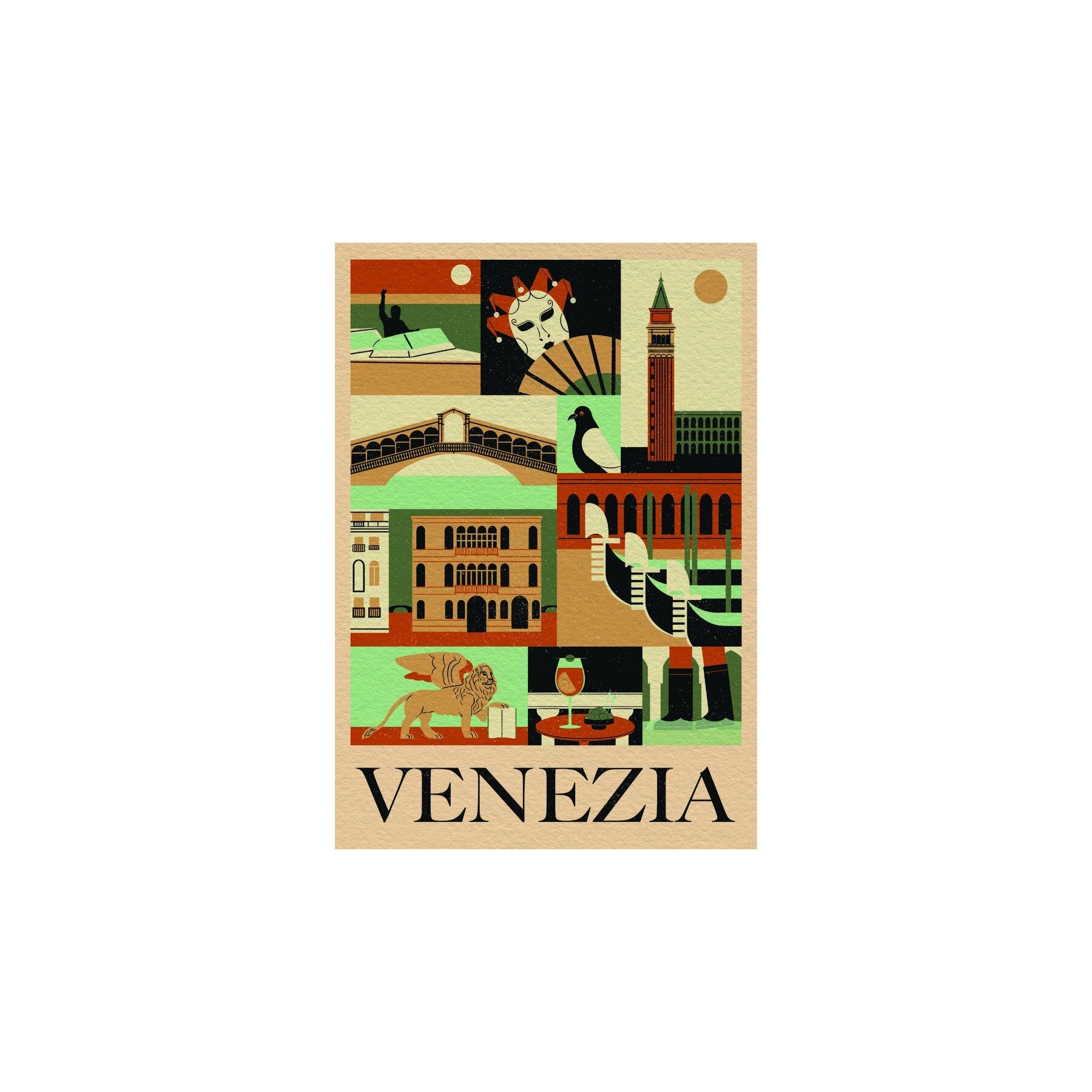 Puzzle Venecia Style in the City 1000pzs