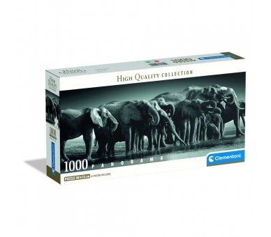 Puzzle Panorama Herd of Giants High Quality 1000pzs
