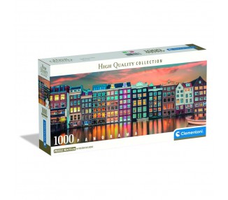 Puzzle Panorama Bright Amsterdam High Quality 1000pzs