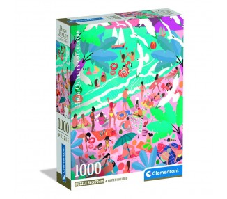 Puzzle Sunday at the Beach High Quality 1000pzs