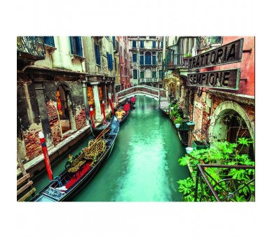Puzzle Venice Canal High Quality 1000pzs