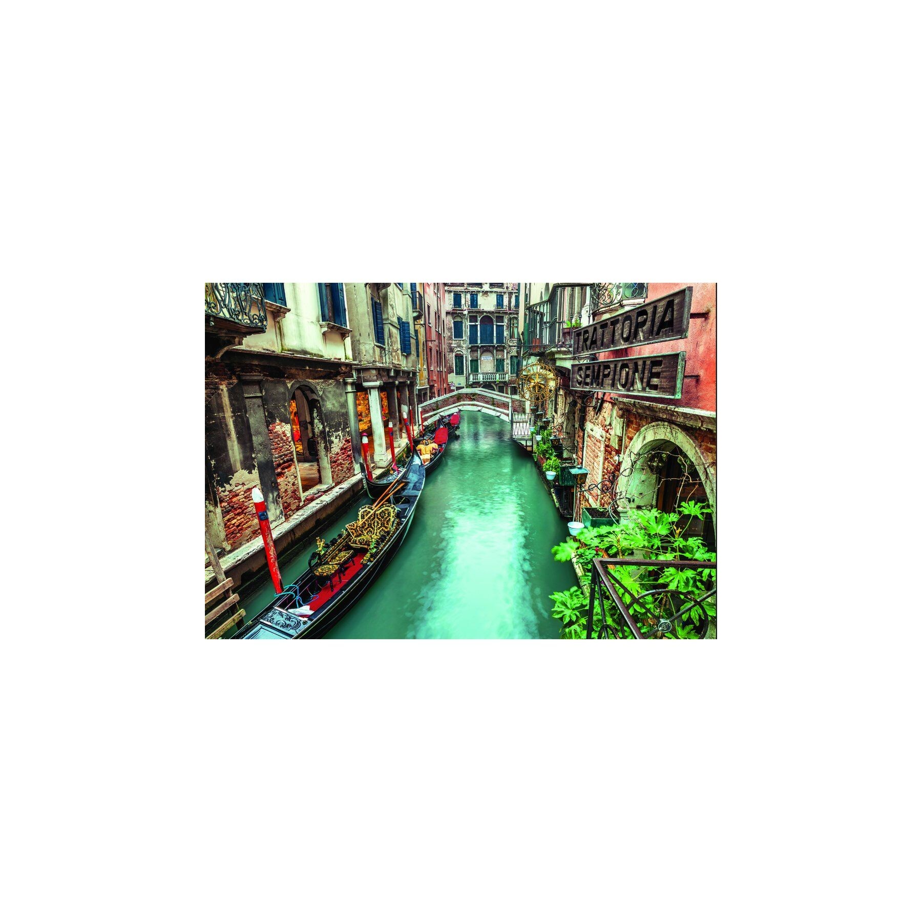 Puzzle Venice Canal High Quality 1000pzs