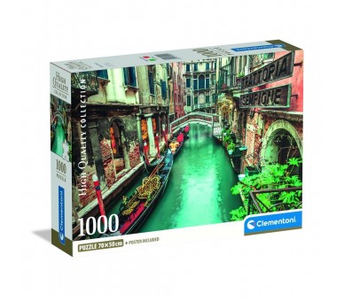 Puzzle Venice Canal High Quality 1000pzs