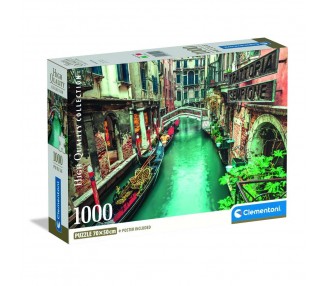 Puzzle Venice Canal High Quality 1000pzs