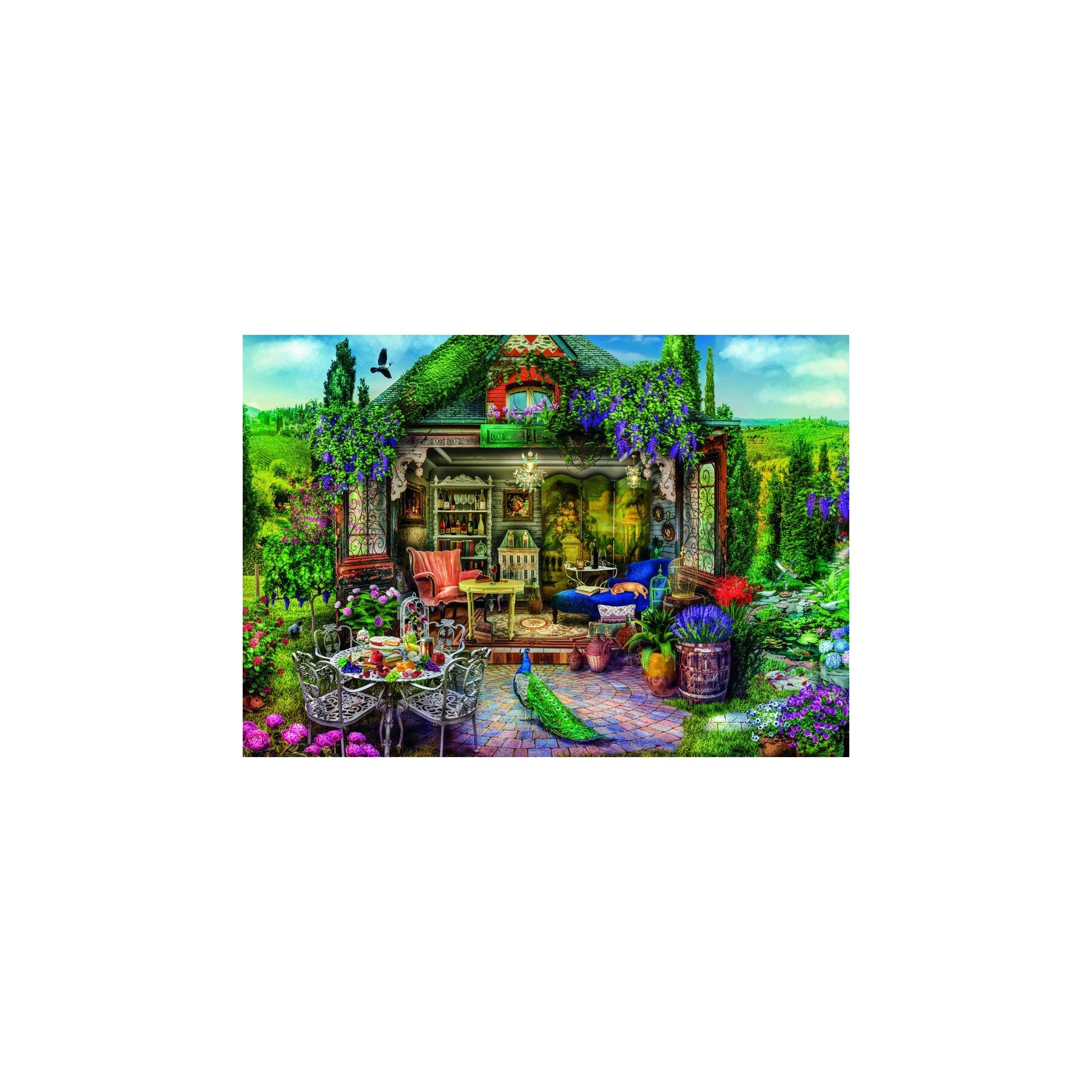 Puzzle Wine Country Escape High Quality 1000pzs