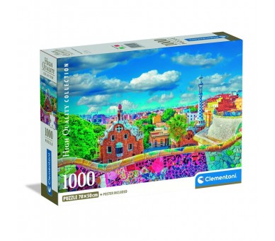 Puzzle Park Guell Barcelona High Quality 1000pzs