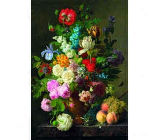 Puzzle Bowl of Flowers Van Dael Museum 1000pzs