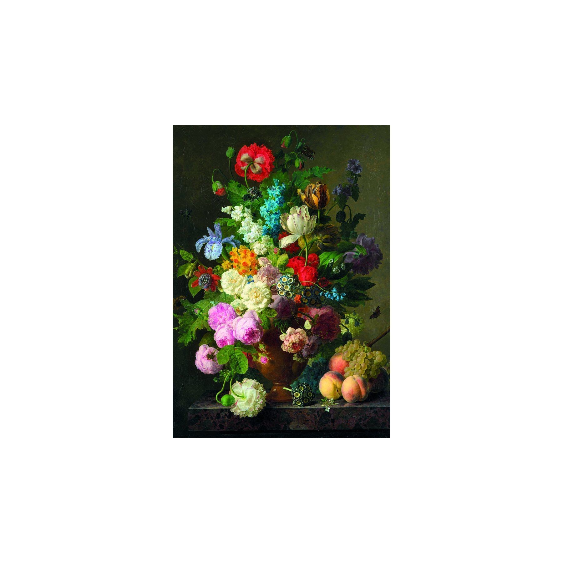 Puzzle Bowl of Flowers Van Dael Museum 1000pzs