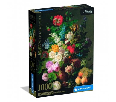 Puzzle Bowl of Flowers Van Dael Museum 1000pzs