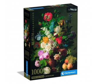 Puzzle Bowl of Flowers Van Dael Museum 1000pzs