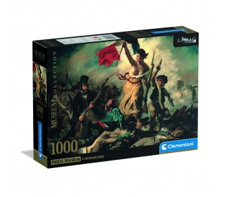 Puzzle Liberty Leading the People Delacroix Museum 1000pzs