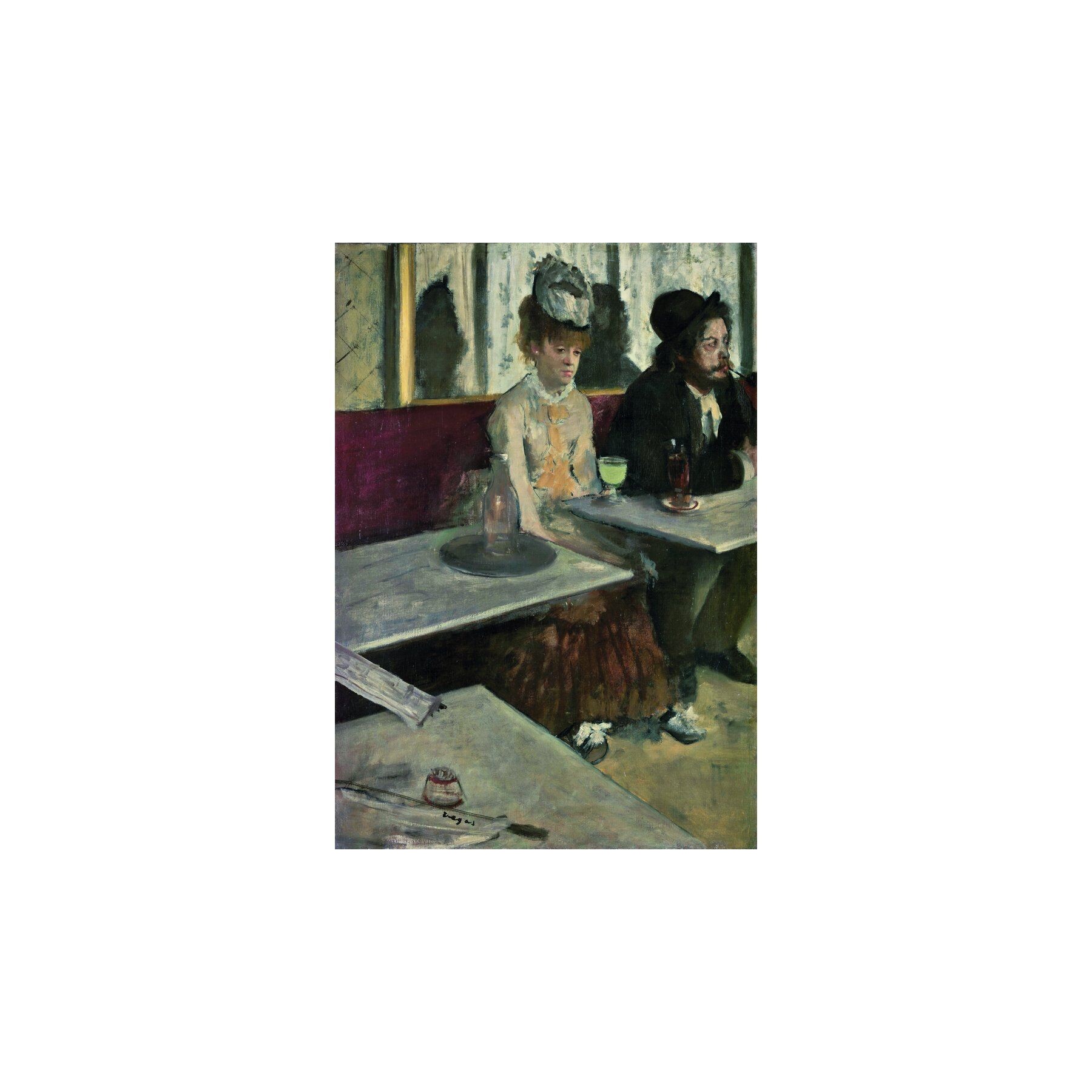 Puzzle Dans un Cafe Degas Museum 1000pzs