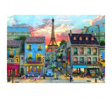Puzzle Streets of Paris High Quality 1000pzs