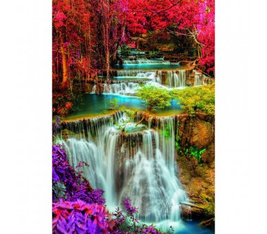 Puzzle Colourful Thai Falls High Quality 1000pzs