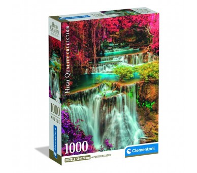 Puzzle Colourful Thai Falls High Quality 1000pzs