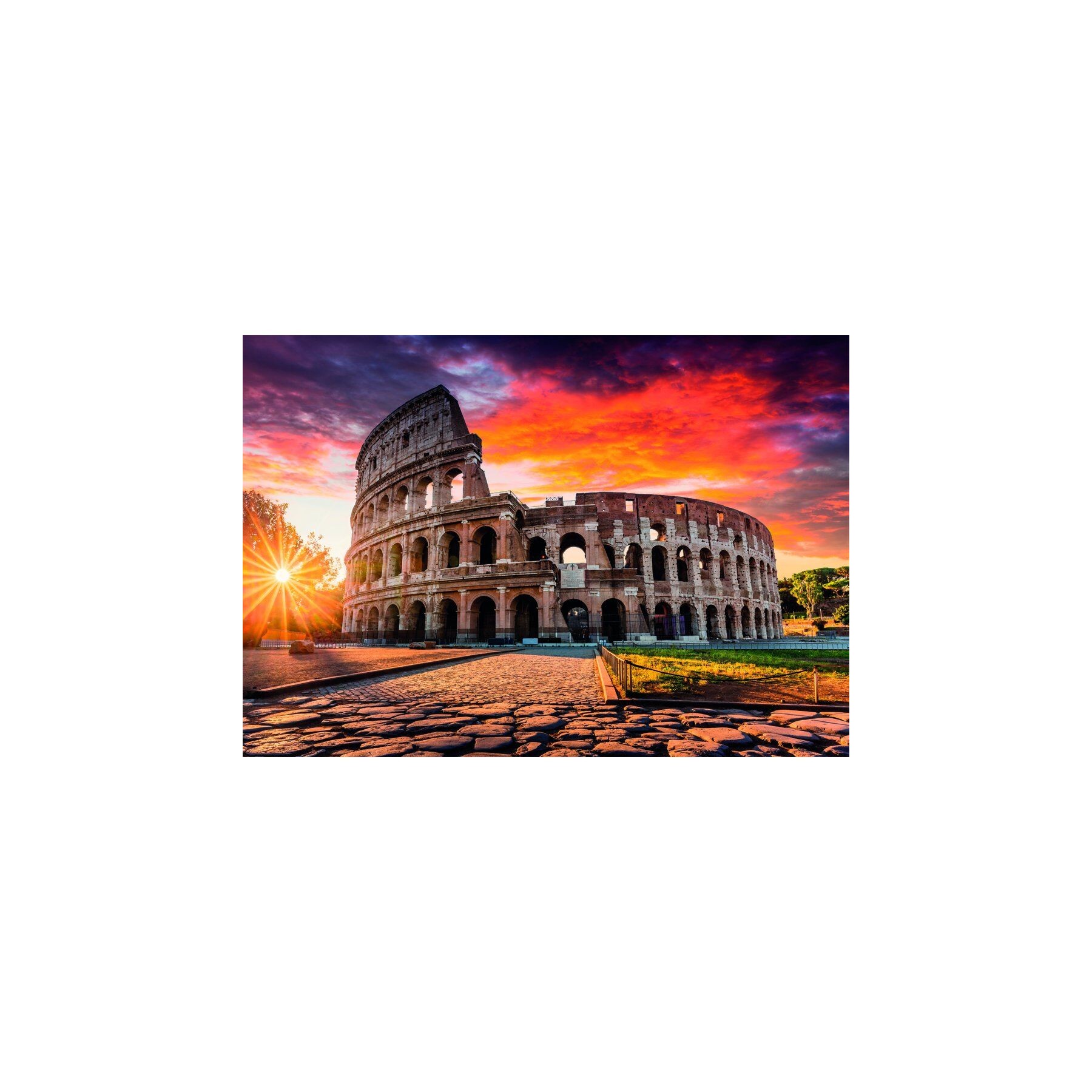 Puzzle Roman Sunset High Quality 1000pzs