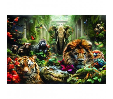 Puzzle Mystic Jungle High Quality 1000pzs