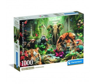 Puzzle Mystic Jungle High Quality 1000pzs