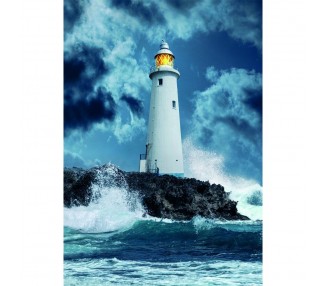 Puzzle Lighthouse in the Storm High Quality 1000pzs
