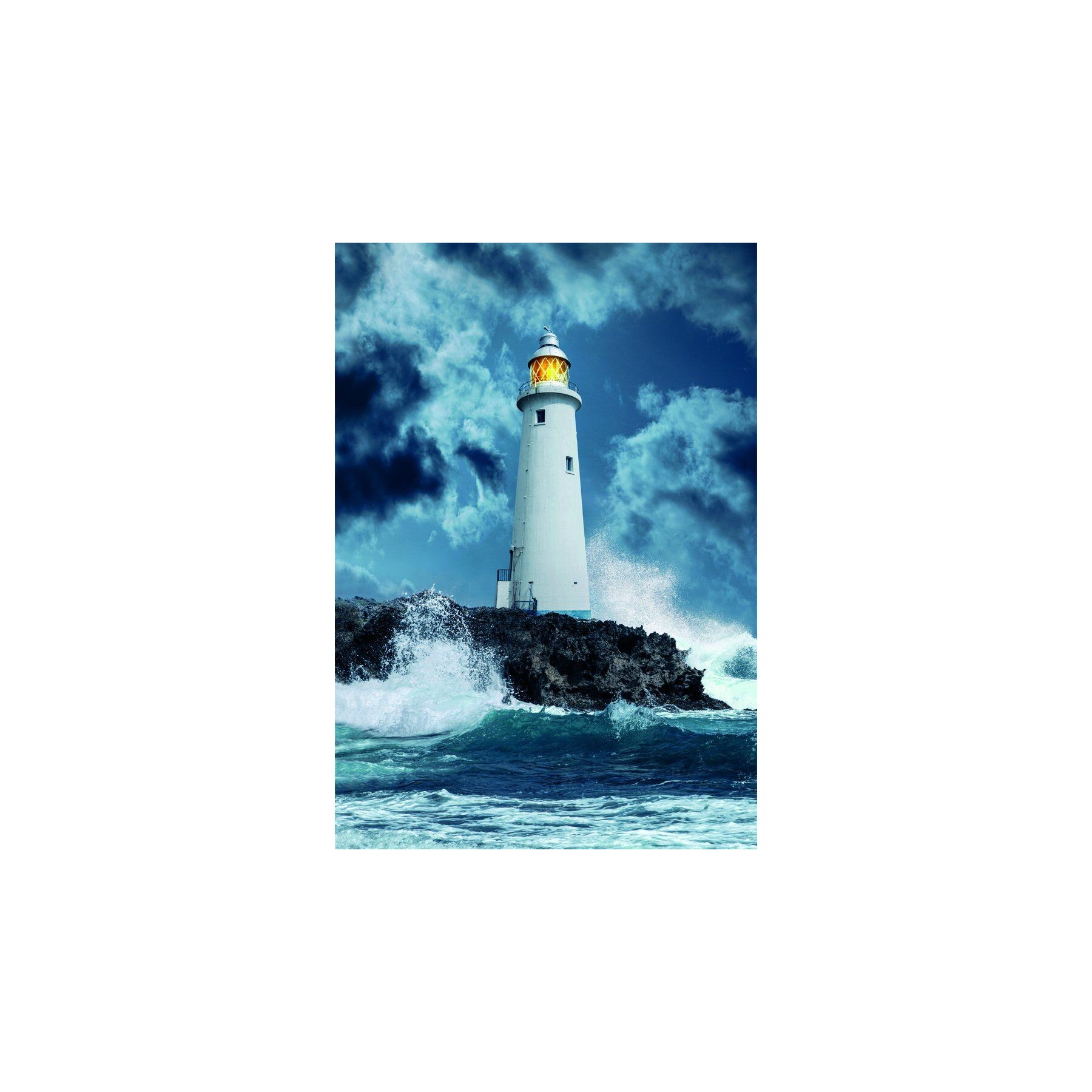Puzzle Lighthouse in the Storm High Quality 1000pzs