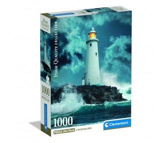 Puzzle Lighthouse in the Storm High Quality 1000pzs