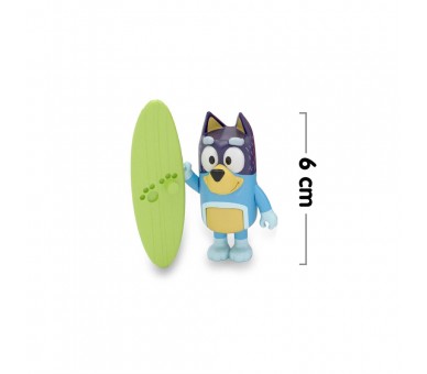 Coche familiar + figura Bandit Bluey