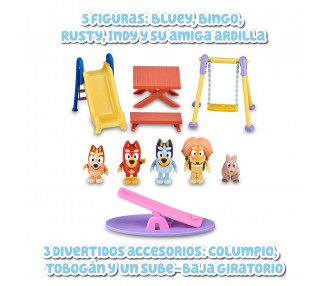 Playset de Juegos + figuras Bluey