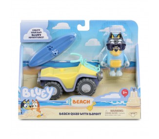 Vehiculo + figura Bluey surtido