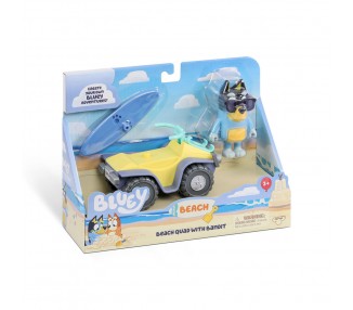Vehiculo + figura Bluey surtido