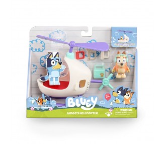 Vehiculo + figura Bluey surtido
