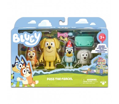 Blister 4 figuras Bluey surtido